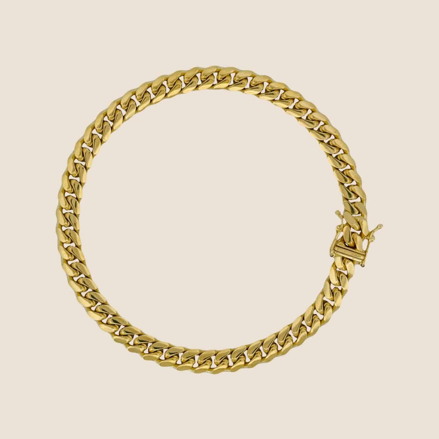 6MM Miami Cuban Link Bracelet Yellow / 7 - Kinoro