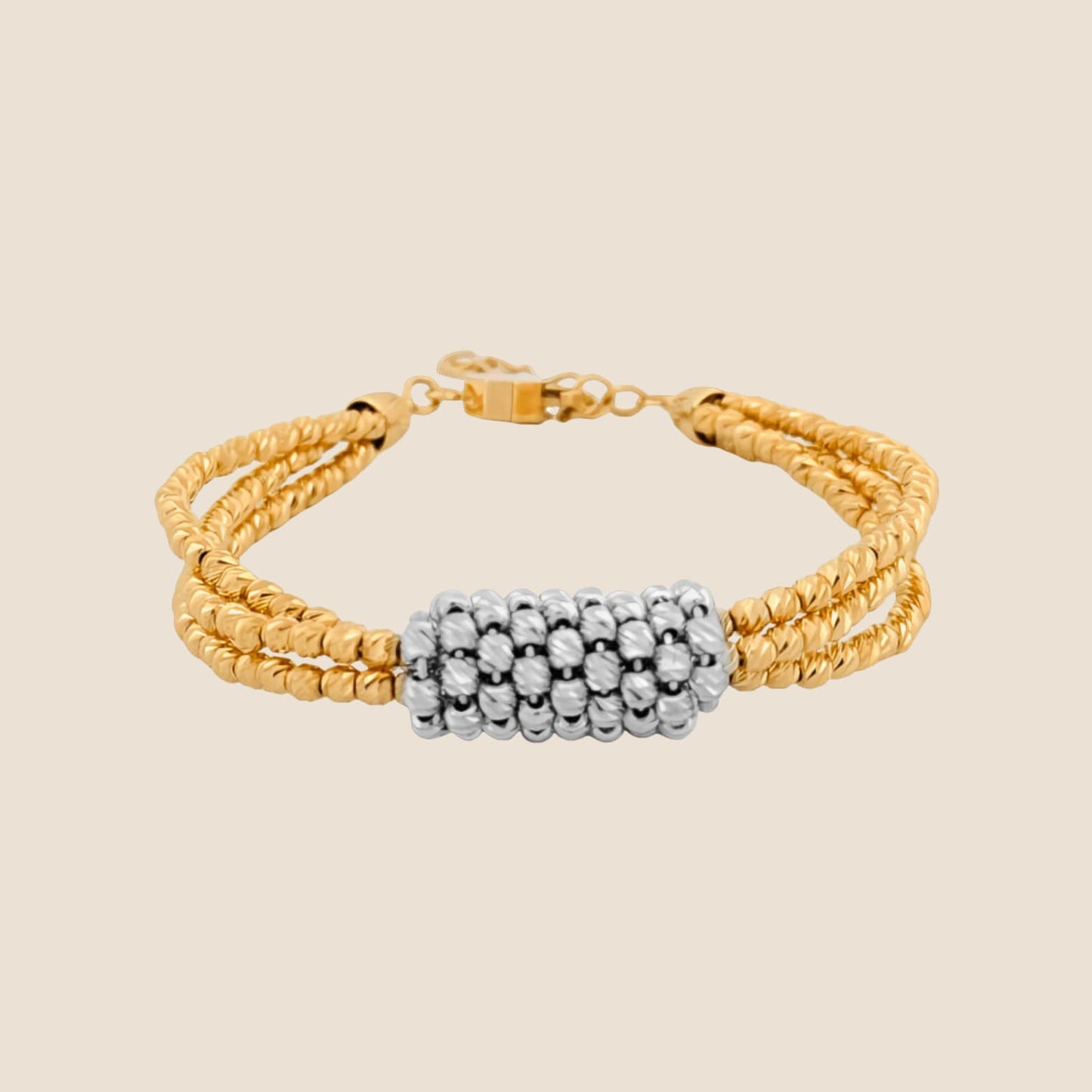 Button Stone Cut Bracelet - Kinoro