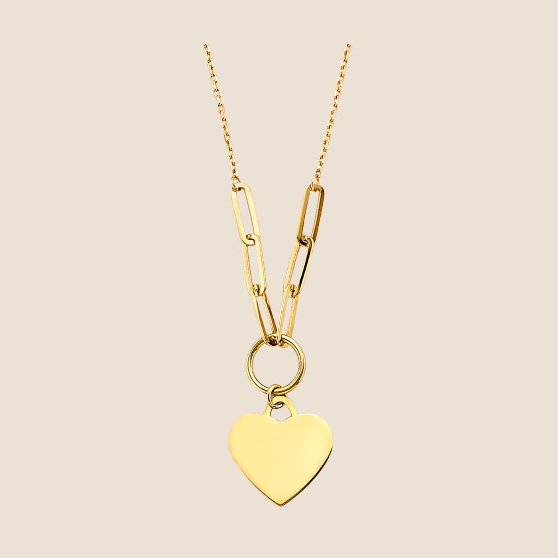Engraveable Heart Necklace - Kinoro