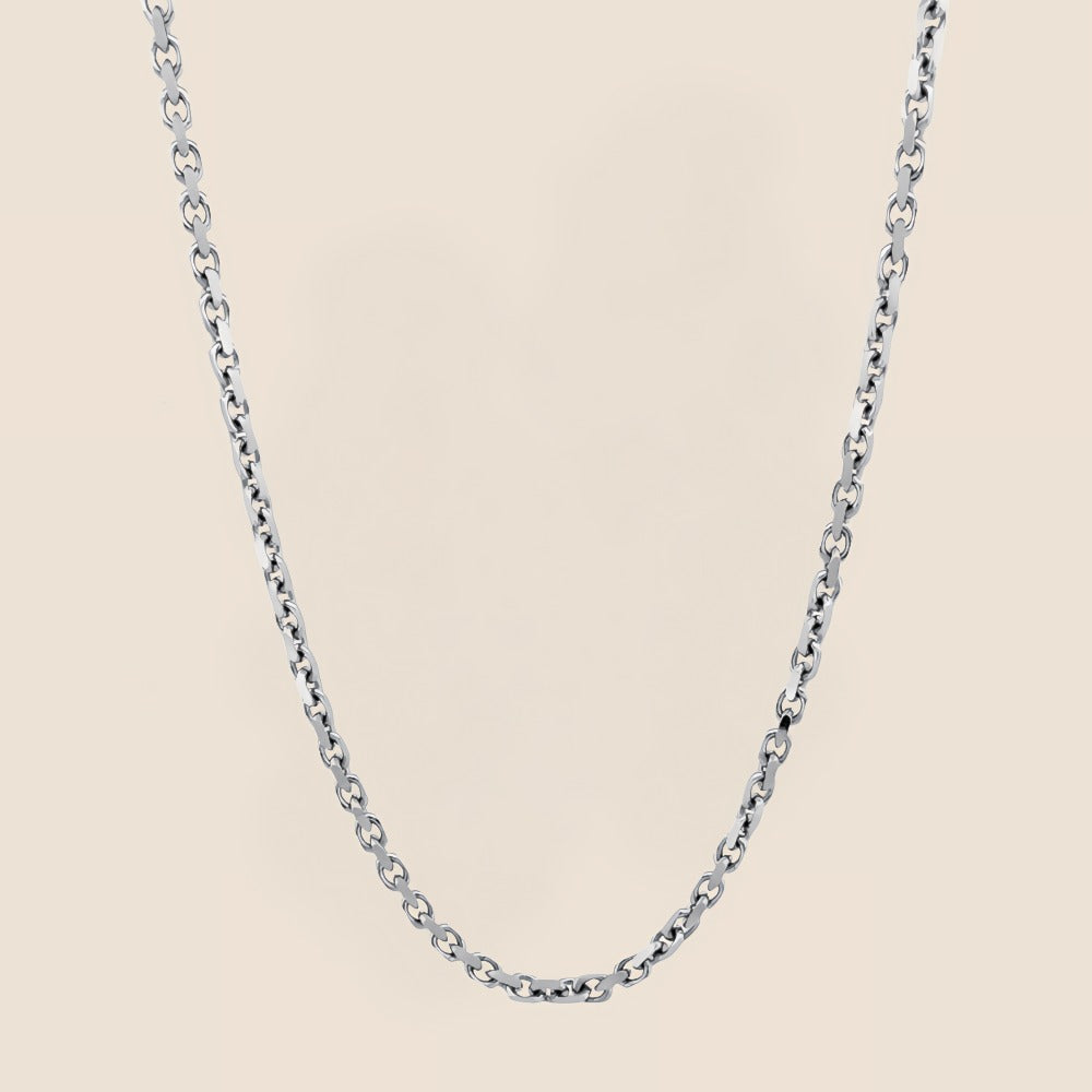 3MM Cable Chain White / 18 - Kinoro