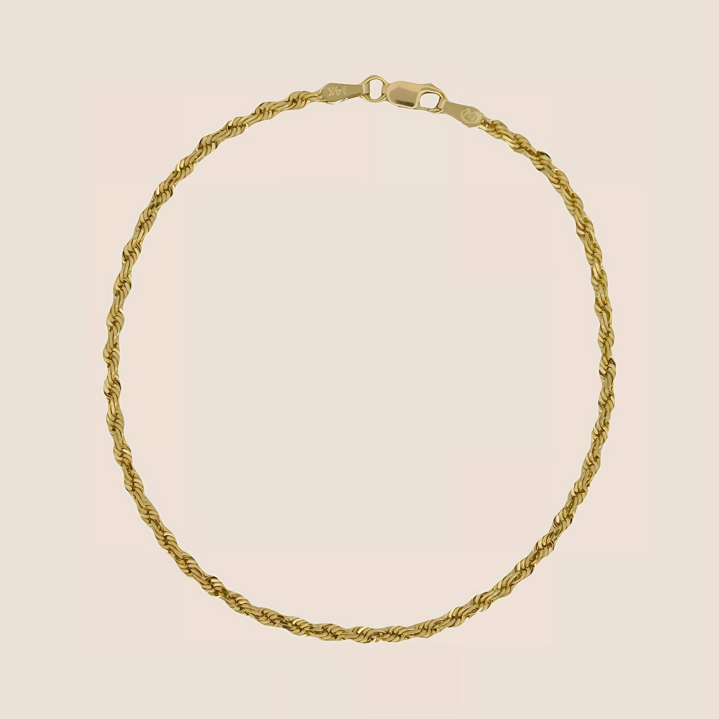 2MM Rope Bracelet Yellow / 6.5 - Kinoro