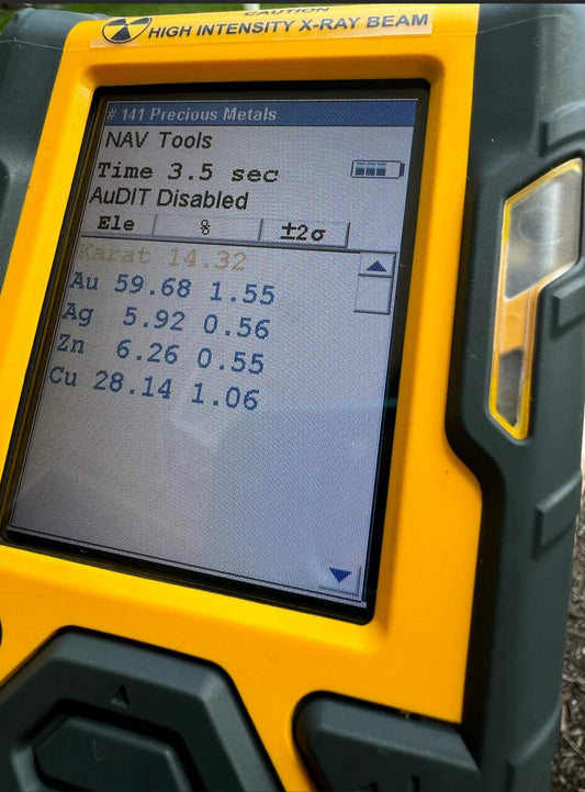 alloy analyzer testing gold