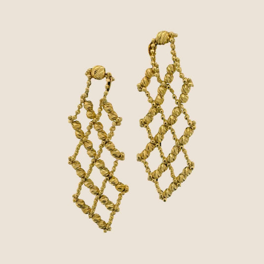 Chandelier EarringsYellow Gold 