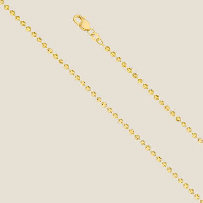 3MM Moon Cut Ball Chain 