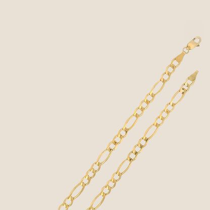 4.5MM Figaro Chain